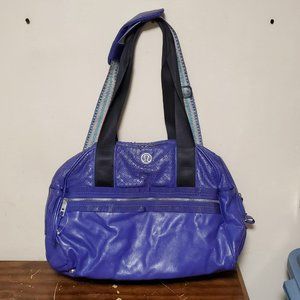 Lululemon Purple Gym Bag Duffle Bag See‎ Pics RN 106259